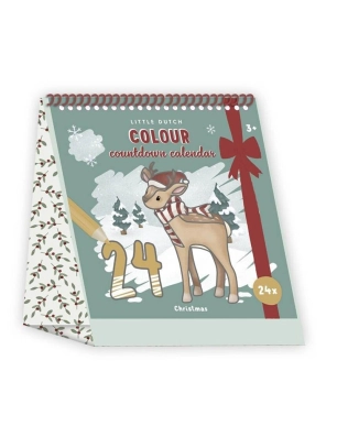 Calendario para Pintar de Navidad de Little Dutch