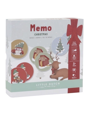 Juego de Memoria Navidad de Little Dutch