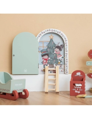Puerta a la Navidad de Little Dutch