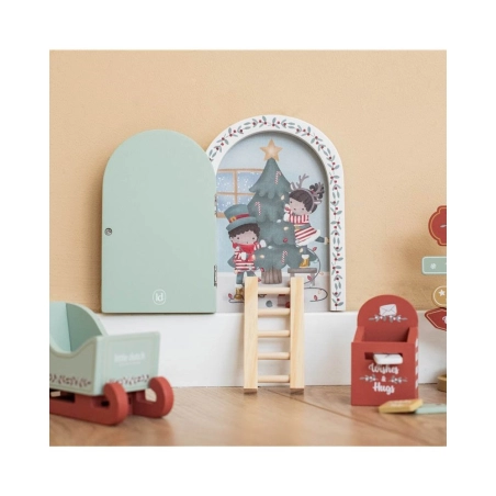 Puerta a la Navidad de Little Dutch