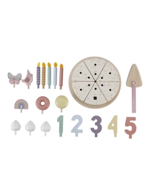Pastel Cumple Madera Essentials de Little Dutch Rosa
