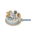 Pastel Cumple Madera Essentials de Little Dutch Azul