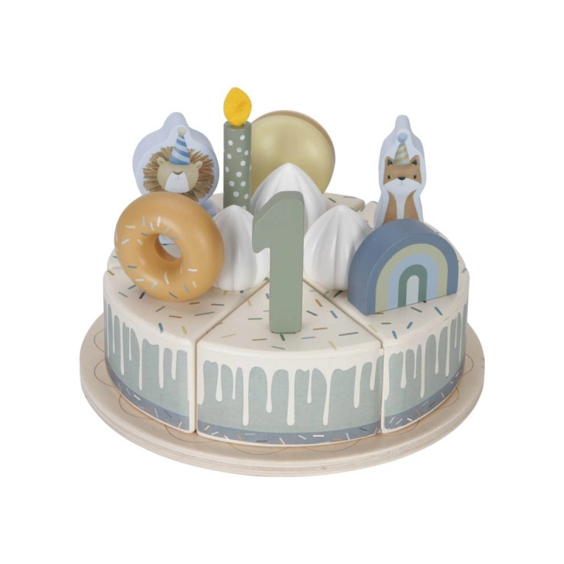Pastel Cumple Madera Essentials de Little Dutch