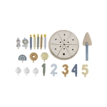 Pastel Cumple Madera Essentials de Little Dutch Azul