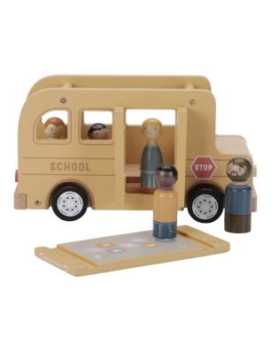 Bus Escolar Con Muñecos Essentials de Little Dutch