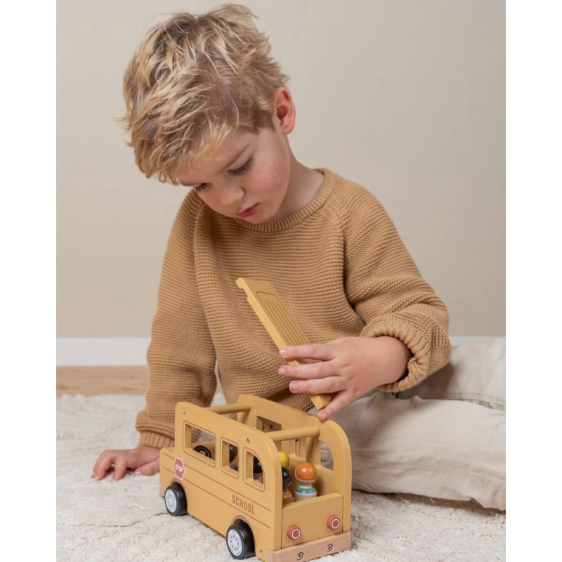 Bus Escolar Con Muñecos Essentials de Little Dutch