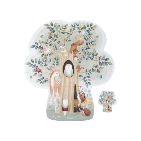 Puzzle XL Forest Friends de Little Dutch