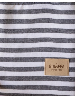 Saco de Silla Buga Ragazzi de Giraffa Bianca e Blu Negro