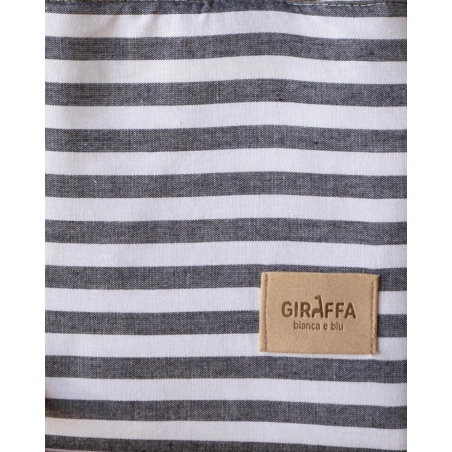 Saco de Silla Buga Ragazzi de Giraffa Bianca e Blu Negro