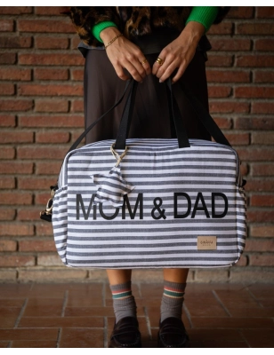 Bolsa Canastilla Ragazzi de Giraffa Bianca e Blu Negro