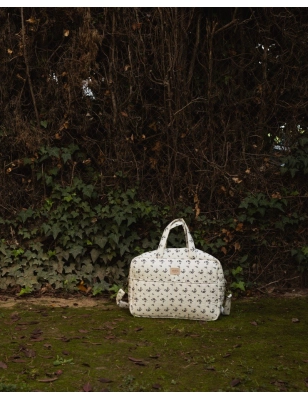 Bolso Canastilla Greta Giraffa Bianca e Blu