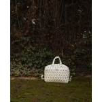 Bolso Canastilla Greta Giraffa Bianca e Blu