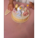 Pastel Cumple Madera Essentials de Little Dutch Rosa