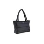 Bolso Tote Acolchado de Done by Deer Negro