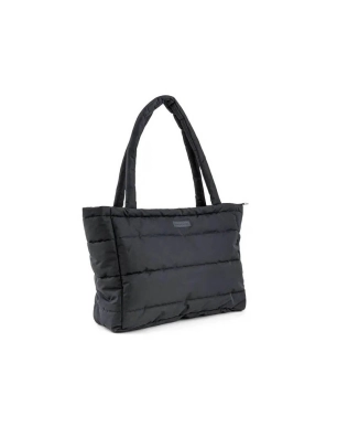 Bolso Tote Acolchado de Done by Deer Negro