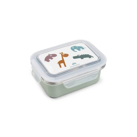 Fiambrera de Metal Deer Friends de Done by Deer Verde