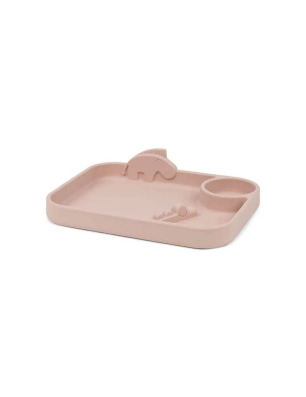 Plato Compartimentos Peekaboo Deer Friends de Done by Deer Rosa