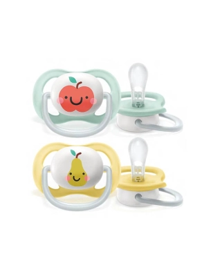 2 Chupetes Ultra Air 0-6 Meses de Philips Avent