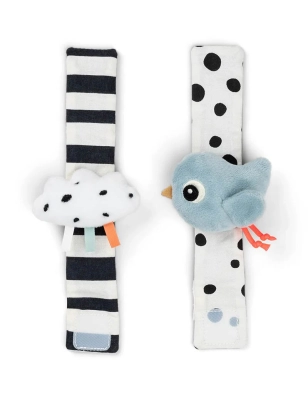Pulseras Sonajeros Happy Clouds de Done by Deer