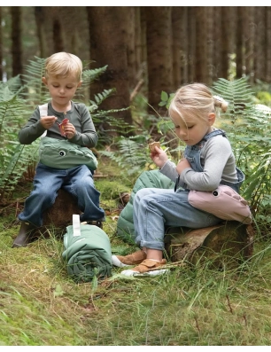 Riñonera Infantil Acolchada Croco de Done by Deer