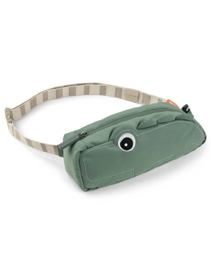Riñonera Infantil Acolchada Croco de Done by Deer Verde