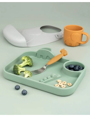 Cubiertos Acero Deer Friends de Done by Deer Mostaza