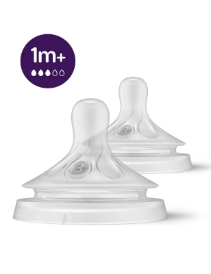 Tetinas Natural Response Nivel 3 Flujo Medio de Philips Avent