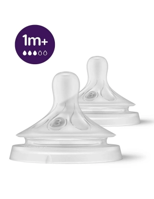 Tetinas Natural Response Nivel 3 Flujo Medio de Philips Avent