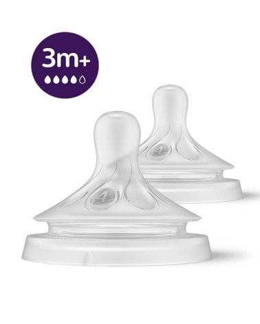 Tetinas Natural Response Nivel 4 Flujo Rápido de Philips Avent
