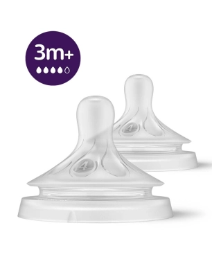 Tetinas Natural Response Nivel 4 Flujo Rápido de Philips Avent
