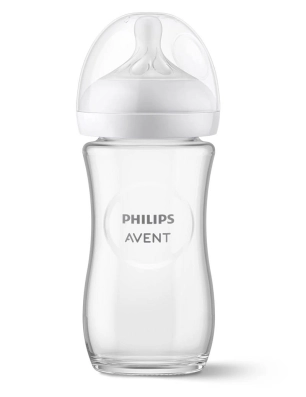 Biberón Natural Response Cristal 240ml de Philips Avent