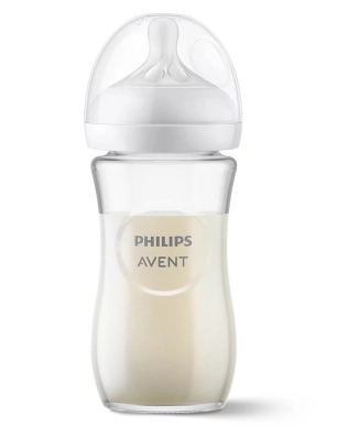 Biberón Natural Response Cristal 240ml de Philips Avent
