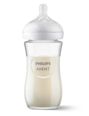 Biberón Natural Response Cristal 240ml de Philips Avent