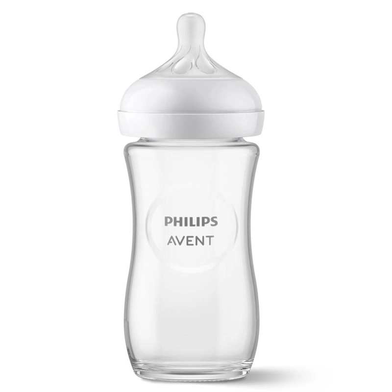 Biberón Natural Response Cristal 240ml de Philips Avent
