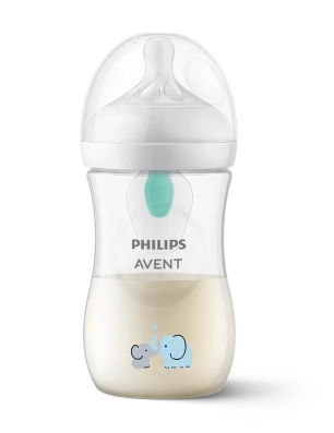 Biberón Natural Response AirFree 260ml de Philips Avent Elefante