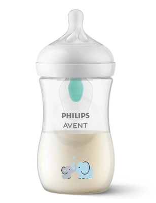 Biberón Natural Response AirFree 260ml de Philips Avent Elefante
