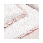 Minicuna Tijera Blanca Liberty de Cambrass Rosa