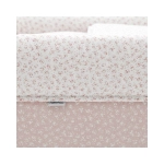 Minicuna Tijera Blanca Liberty de Cambrass Rosa