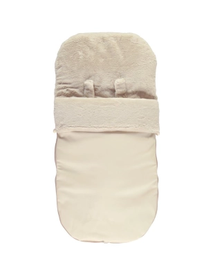 Saco Buga Leo Interior Pelo de Giraffa Bianca e Blu