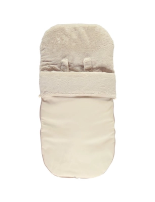 Saco Buga Leo Interior Pelo de Giraffa Bianca e Blu