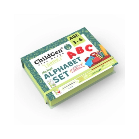 Set Plastilina Natural Alphabet de Childgen