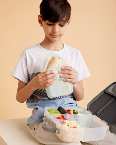 Bolsa Silicona para merienda de B.Box Forest