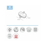 Capazo Palma Acolchado Une Liberty de Cambrass