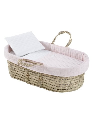 Capazo Palma Acolchado Une Soft de Cambrass Rosa