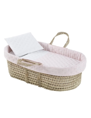 Capazo Palma Acolchado Une Soft de Cambrass Rosa