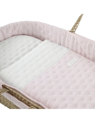 Capazo Palma Acolchado Une Soft de Cambrass Rosa