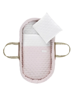 Capazo Palma Acolchado Une Soft de Cambrass Rosa
