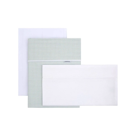 Juego Sábanas 3 Piezas Mini Windsord de Cambrass Mint