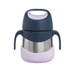 Termo Sólidos con Cuchara/Tenedor de B.box Indigo Rose