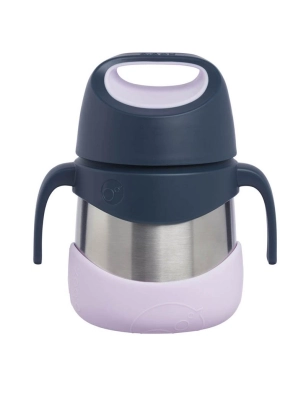 Termo Sólidos con Cuchara/Tenedor de B.box Indigo Rose
